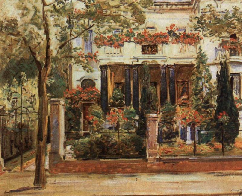 Max Slevogt Steinbart Villa Spain oil painting art